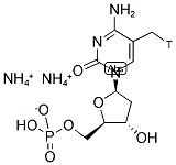 5-METHYL 2'-DEOXYCYTIDINE 5'-MONOPHOSPHATE, DIAMMONIUM SALT, [METHYL-3H]- Struktur