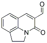 4-OXO-1,2-DIHYDRO-4H-PYRROLO[3,2,1-IJ]QUINOLINE-5-CARBALDEHYDE Struktur