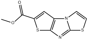 METHYL THIENO[2',3':4,5]IMIDAZO[2,1-B][1,3]THIAZOLE-2-CARBOXYLATE Struktur