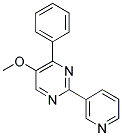 5-METHOXY-4-PHENYL-2-(PYRIDIN-3-YL)PYRIMIDINE Struktur