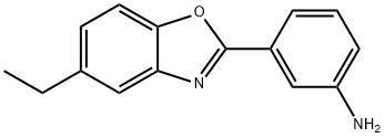 3-(5-ETHYL-BENZOOXAZOL-2-YL)-PHENYLAMINE Struktur