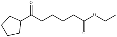 ETHYL 6-CYCLOPENTYL-6-OXOHEXANOATE Struktur