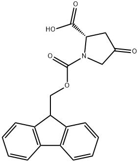 FMOC-L-PRO(4-OXO) Struktur