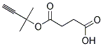 4-[(1,1-DIMETHYL-2-PROPYNYL)OXY]-4-OXOBUTANOIC ACID Struktur