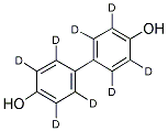 4,4'-DIHYDROXYDIPHENYL-D8 (RINGS-D8) Struktur