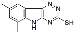 6,8-DIMETHYL-1,2,4-TRIAZINO[5,6-B]INDOLE-3-THIOL Struktur