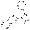 6-(2-METHYL-5-PHENYL-1H-PYRROL-1-YL)QUINOLINE Struktur