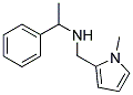 N-((1-METHYL-1H-PYRROL-2-YL)METHYL)-1-PHENYLETHANAMINE Struktur