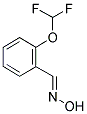 2-DIFLUOROMETHOXY-BENZALDEHYDE OXIME Struktur