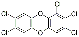 1,2,3,7,8-PENTACHLORODIBENZO-P-DIOXIN Struktur