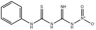 1-NITRO 3-(N-PHENYL THIOCARBAMOYL) GUANIDINE Struktur