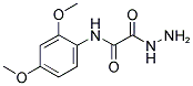 N-(2,4-DIMETHOXYPHENYL)-2-HYDRAZINO-2-OXOACETAMIDE Struktur