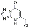 5-(CHLOROMETHYL)[1,2,4]TRIAZOLO[1,5-A]PYRIMIDIN-7(4H)-ONE Struktur