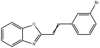 2-(3-BROMOSTYRYL)-1,3-BENZOXAZOLE Struktur