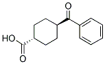 TRANS-4-BENZOYLCYCLOHEXANE-1-CARBOXYLIC ACID Struktur