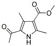 5-ACETYL-2,4-DIMETHYL-1H-PYRROLE-3-CARBOXYLIC ACID METHYL ESTER Struktur