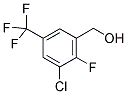 3-CHLORO-2-FLUORO-5-(TRIFLUOROMETHYL)BENZYL ALCOHOL Struktur