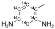 2,4-DIAMINOTOLUENE, [RING-14C(U)] Struktur