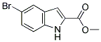 5-BROMO-1H-INDOLE-2-CARBOXYLIC ACID METHYL ESTER Struktur