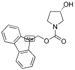 (S)-(+)-1-FMOC-3-PYRROLIDINOL Struktur