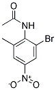 N-(2-BROMO-4-NITRO-6-METHYLPHENYL)ACETAMIDE Struktur