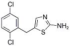 5-(2,5-DICHLORO-BENZYL)-THIAZOL-2-YLAMINE Struktur