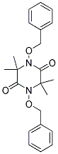 1,4-BIS(BENZYLOXY)-3,3,6,6-TETRAMETHYLPIPERAZINE-2,5-DIONE Struktur