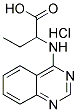 2-(QUINAZOLIN-4-YLAMINO)-BUTYRIC ACIDHYDROCHLORIDE Struktur