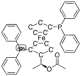 (S)-(R)-BPPFOAC Struktur