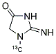 CREATININE-METHYL-13C1 Struktur