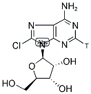 8-CHLOROADENOSINE, [2-3H]- Struktur