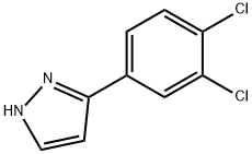 3-(3,4-DICHLORO-PHENYL)-1H-PYRAZOLE Struktur