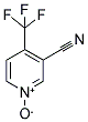 3-CYANO-4-(TRIFLUOROMETHYL)PYRIDINIUM-1-OLATE Struktur