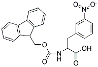 FMOC-D, L-PHE(3-NO2) Struktur