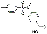 4-[METHYL[(4-METHYLPHENYL)SULFONYL]AMINO]BENZOIC ACID Struktur