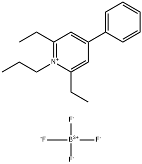 2,6-DIETHYL-4-PHENYL-1-PROPYLPYRIDINIUM TETRAFLUOROBORATE Struktur