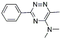 N,N,6-TRIMETHYL-3-PHENYL-1,2,4-TRIAZIN-5-AMINE Struktur