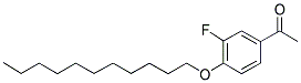 3'-FLUORO-4'-UNDECYLOXYACETOPHENONE Struktur