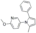 2-METHOXY-5-(2-METHYL-5-PHENYL-1H-PYRROL-1-YL)PYRIDINE Struktur