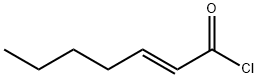(E)-HEPT-2-ENOYL CHLORIDE Struktur