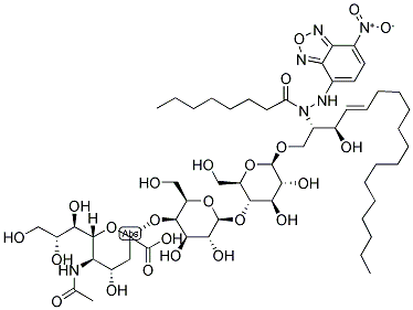 GM3 LABELLED BY NBD AMMONIUM Struktur