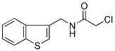 N-(1-BENZOTHIOPHEN-3-YLMETHYL)-2-CHLOROACETAMIDE Struktur