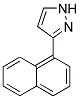 3-(1-NAPHTHYL)PYRAZOLE Struktur