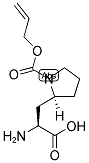 L-ALA(3-PYRROLIDINYL-(2-N-ALLOC)) Struktur