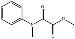 METHYL 2-(METHYLANILINO)-2-OXOACETATE Struktur