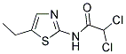 2,2-DICHLORO-N-(5-ETHYL-1,3-THIAZOL-2-YL)ACETAMIDE Struktur