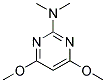 N-(4,6-DIMETHOXYPYRIMIDIN-2-YL)-N,N-DIMETHYLAMINE Struktur