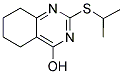 2-(ISOPROPYLSULFANYL)-5,6,7,8-TETRAHYDRO-4-QUINAZOLINOL Struktur