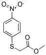 METHYL 2-[(4-NITROPHENYL)SULFANYL]ACETATE Struktur