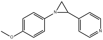 4-[1-(4-METHOXYPHENYL)-2-AZIRANYL]PYRIDINE Struktur